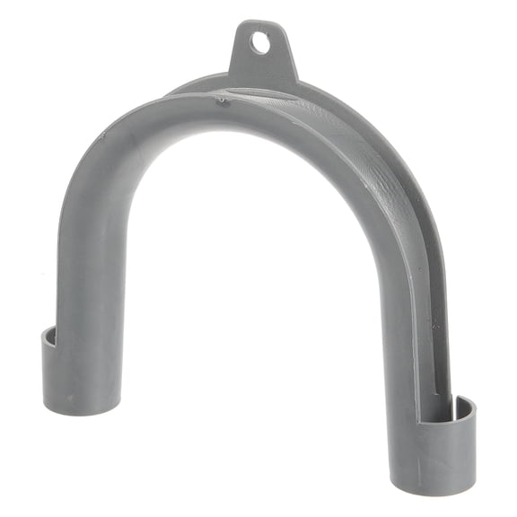PTOOTP Washing Machine Discharge Hose Holder U Shape Grey Plastic Hook for Secure Drainage