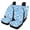Blue Butterfly Print, variant on Uourmeti Fire Butterfly Print Car Seat Covers Full Set Car Seat Covers Set Durable 3 PCS Car Accessories Set Fit for most Cars Trucks