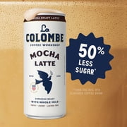 La Colombe Mocha Draft Latte Cold Brew Coffee, 9 fl oz, 4 Pack Cans