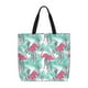 thumbnail image 1 of Easygdp Flamingo Bolsa Tote para Mujer, Bolso de Hombro para Trabajo, Playa, Viajes, Compras y Supermercado, 1 of 7
