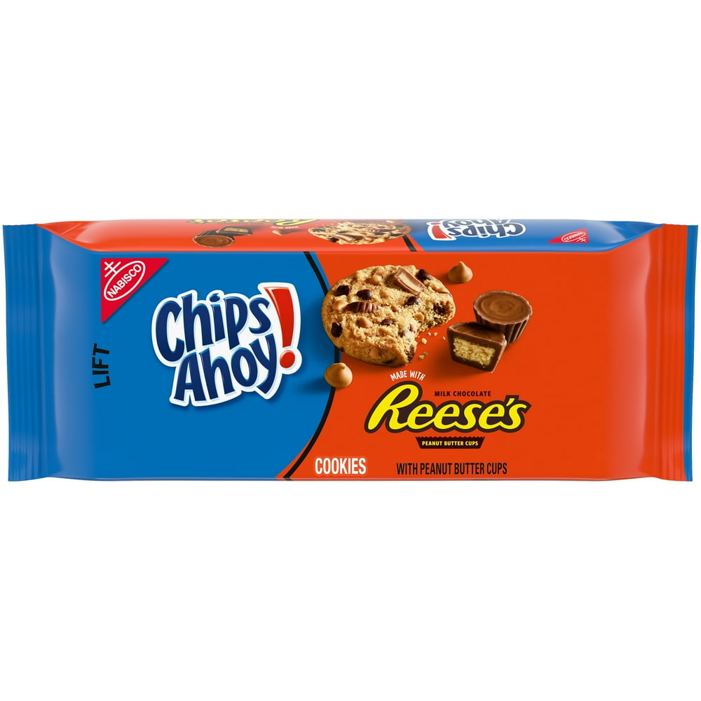 CHIPS AHOY! Reese’s Peanut Butter Cup Chocolate Chip Cookies, 9.5 oz