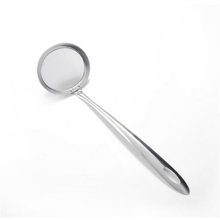 

Stainless Steel Slotted Spoon Fine Mesh Soy Milk Juice Strainer Spoon Kitchen Kitchen Utensils Hot Pot Oil Grid Slotted Spoon