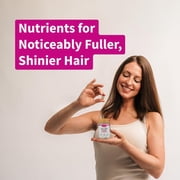 Snap Supplements Hair, Skin and Nails Support with Biotin and Collagen, 60 Capsules, Adult Dietary Supplement, Easy-to-Use Capsule Format, For supports healthy-looking hair, skin and nails