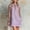 Light Purple, variant on Morttic Women's Solid Color Stand Collar Half Zip Sleeveless Mini Dress – Side Pockets, Loose Shift, Casual Work & Weekend Light Purple,S