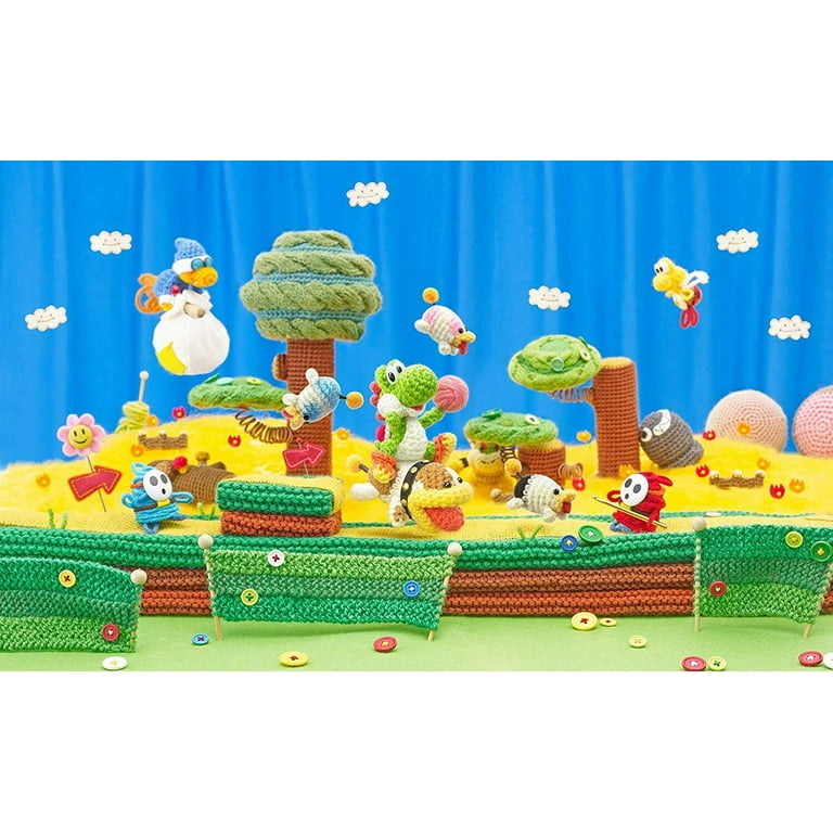 Poochy Yoshi's Woolly World Nintendo 3DS (World Edition