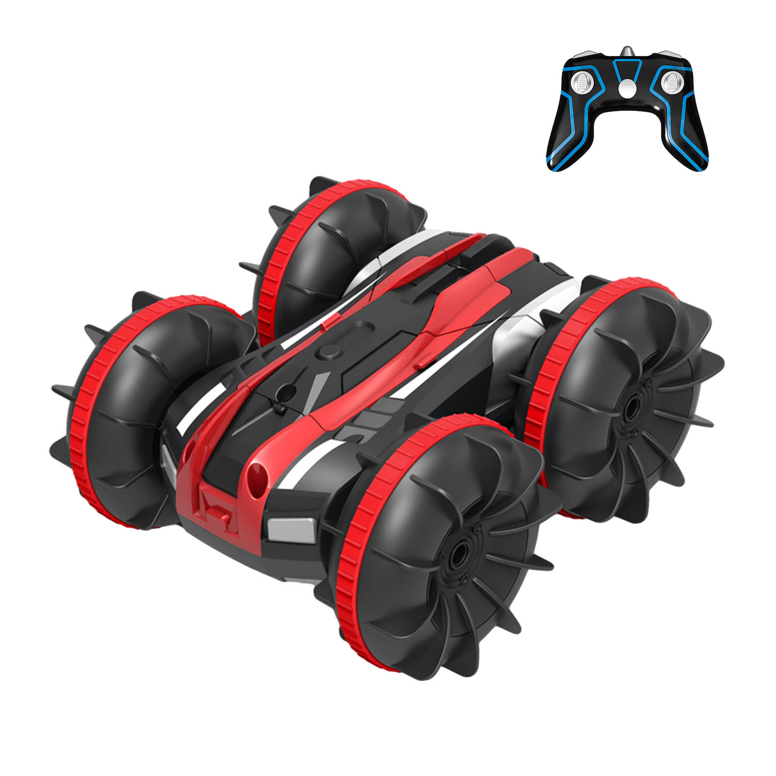 BESTHUA 2.4GHz RC Car Toy Waterproof Safe Stunt Car Model for Boys