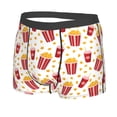 thumbnail image 5 of Goofa Popcorn Printed Men's Boxer Briefs Underwear, Moisture-Wicking Underwear, Trunk,Soft and Breathable Cotton Underwear-, 5 of 9