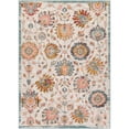 thumbnail image 2 of Ankara Ivory 6'7" x 9' Traditional Rectangle Area Rug, 2 of 6