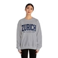 thumbnail image 3 of Zurich Switzerland Sweatshirt, Gifts, Crewneck, 3 of 7