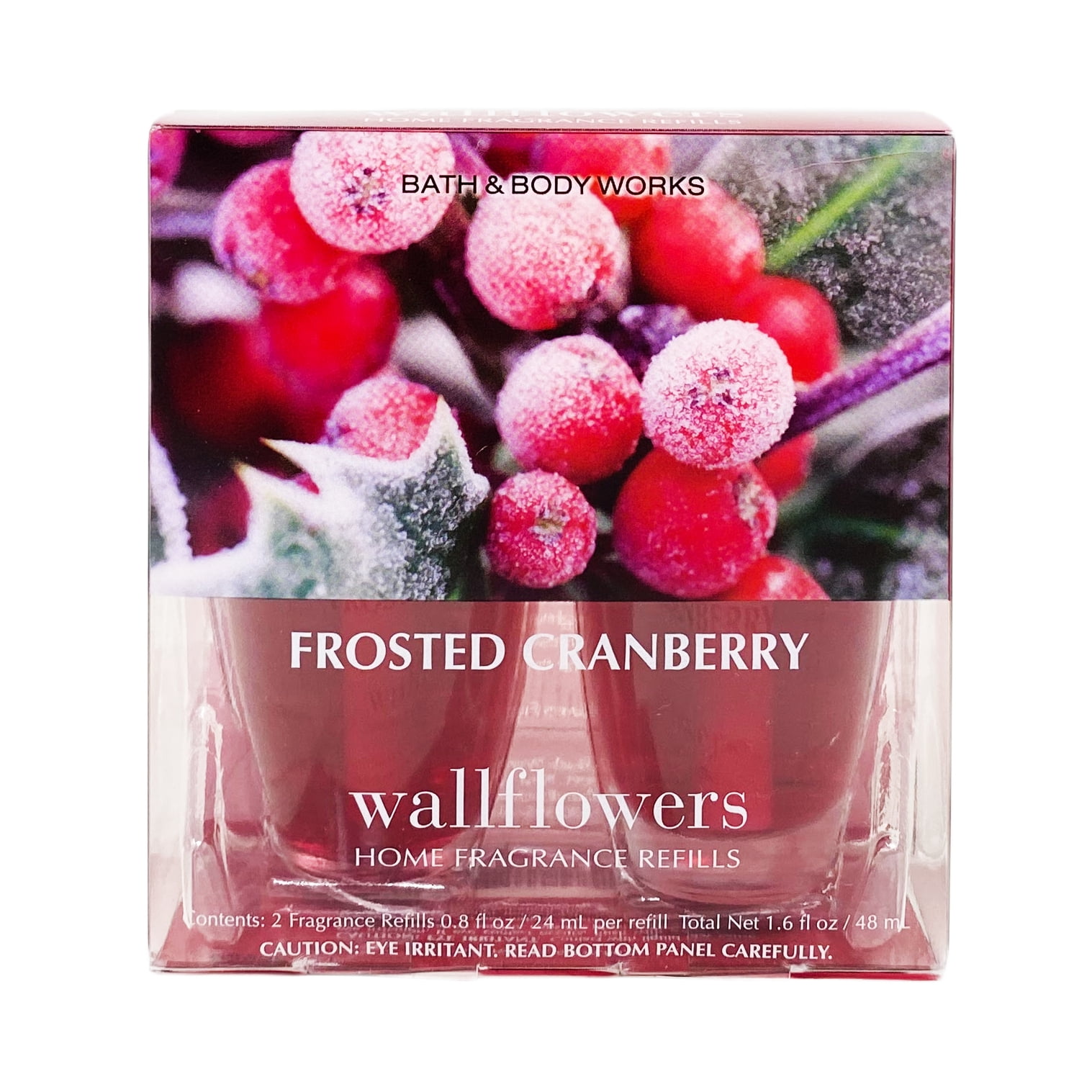 Bath and Body Works Frosted Cranberry Wallflowers Home Fragrance Refill
