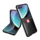 thumbnail image 1 of For Motorola Razr 50/Razr 50 Ultra Wallet Case, Premium PU Leather PC Frame Full Body Protection Phone Cover with 2 Card Slots, 1 of 1