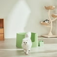 thumbnail image 6 of Michu XXL Sage Deluxe Cat Litter Box - Spacious Design, 6 of 14