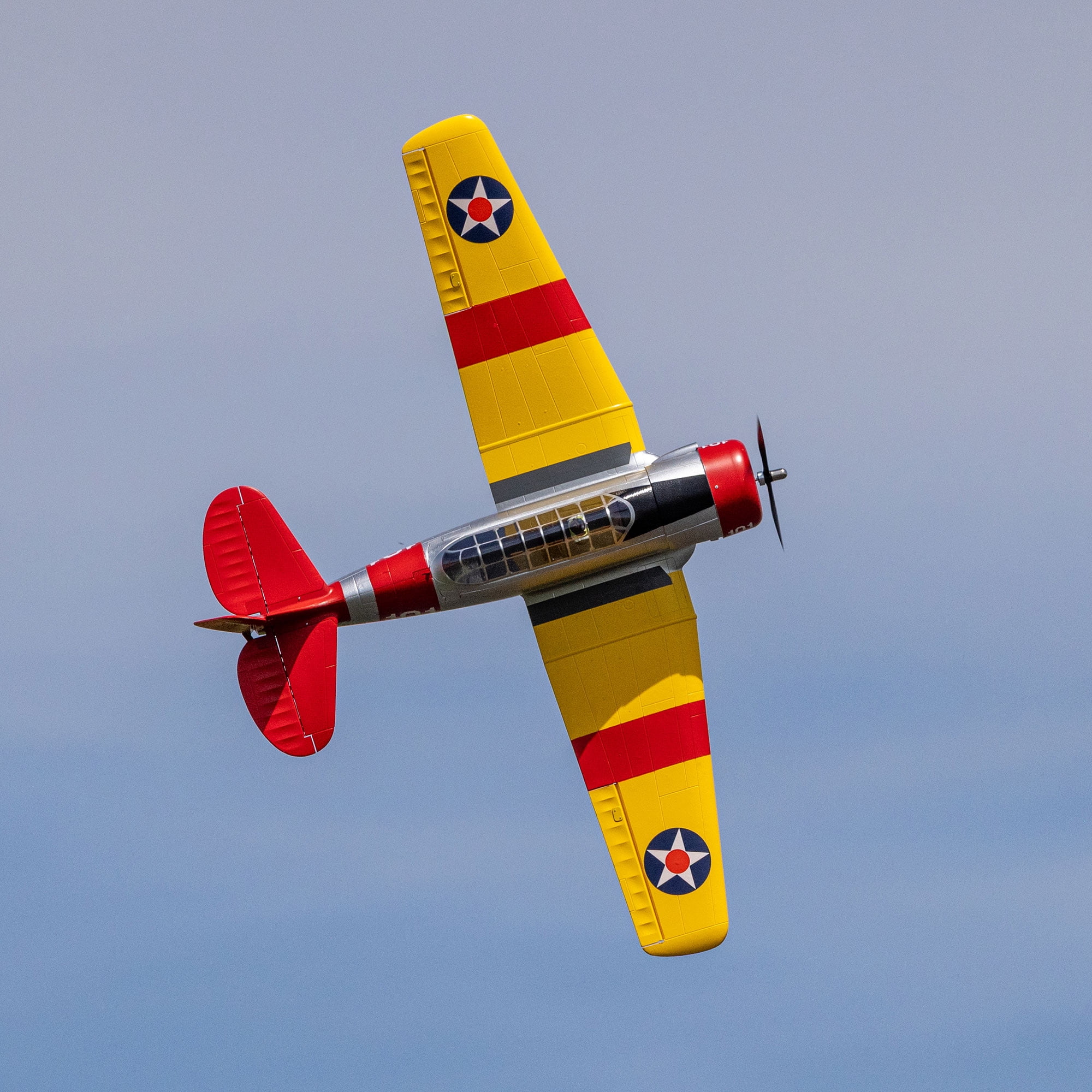 E-flite SNJ-5/AT-6 Texan 1.5m BNF Basic EFL08750 RC Warbird Airplanes