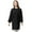Black, variant on Toptie Men/Women Long Sleeved Waterproof Apron Hair Salon Grooming Smock with Front Pocket, Art Painting Smock-Black