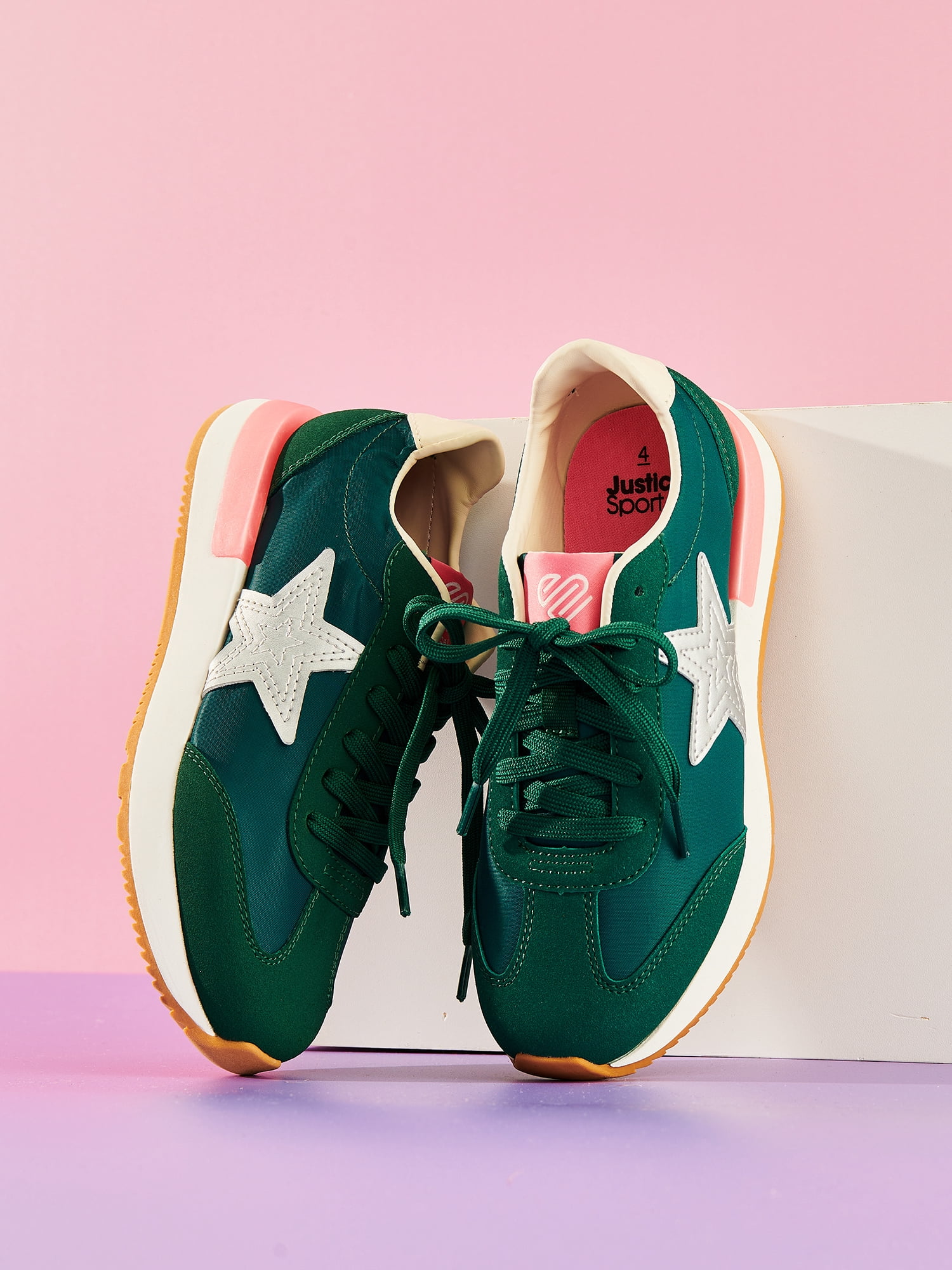 Justice Little Girls & Big Girls Jogger Sneakers