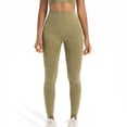thumbnail image 4 of vdgthytj&nbsp;Yoga Pants Women Quick Dry Butt Lifting Belly Control High Waist Leggings Gym Training Workout Pants, 4 of 6
