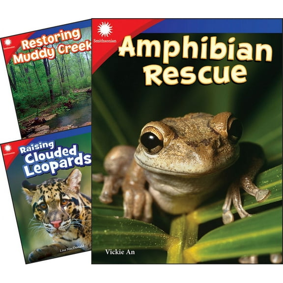 Smithsonian: Informational Text: Smithsonian Grade 3 Animals & Ecosystems 3-Book Set (Other)