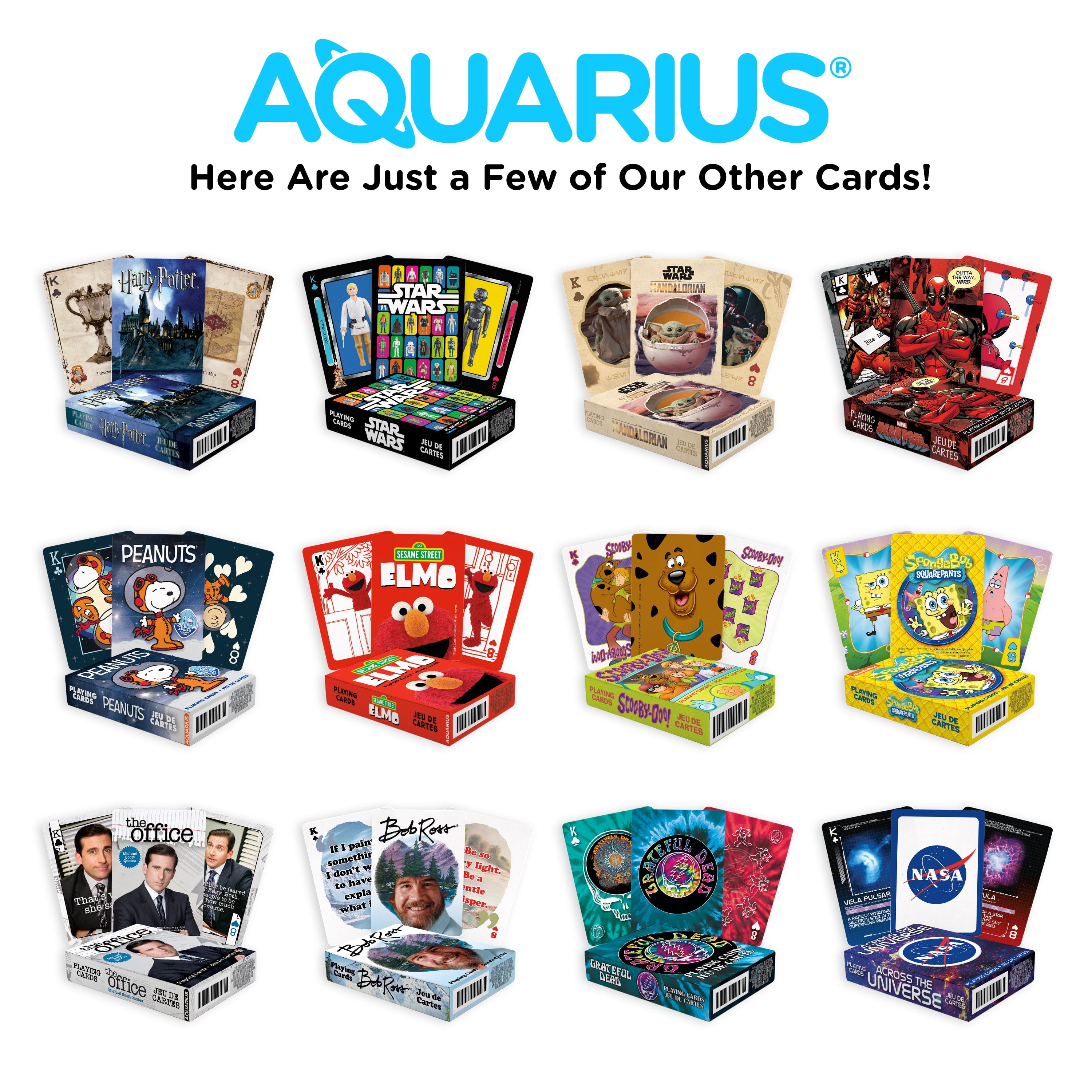 AQUARIUS Star Wars Creatures Playing Cards