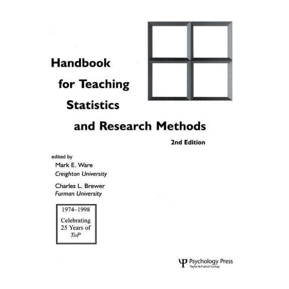 Handbook for Teaching Statistics and Research Methods, (Paperback)
