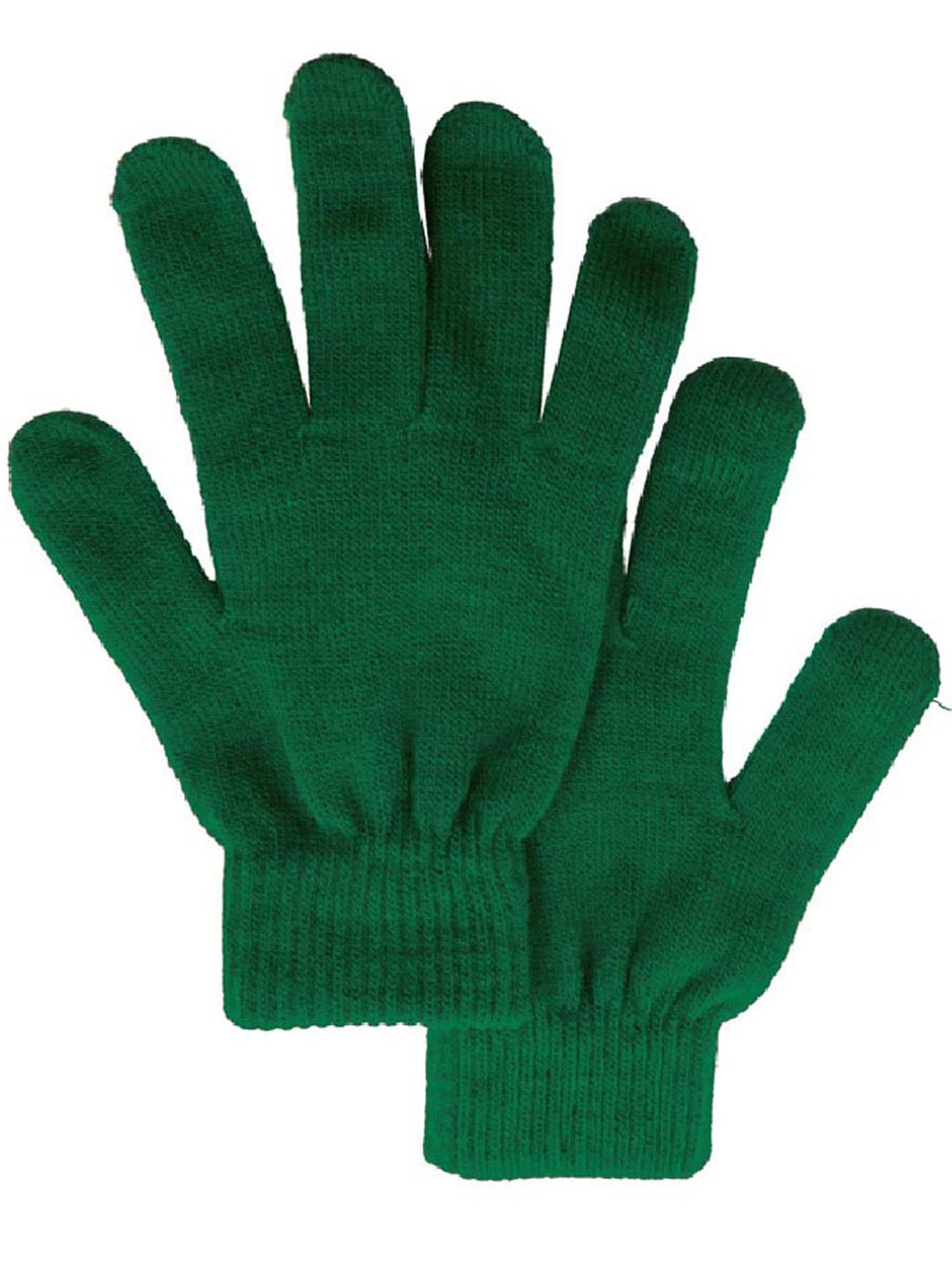 Simplicity Simplicity Men/Women Full Gloves Solid Color Knitted
