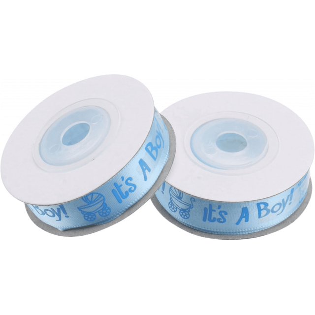 4 rollos de cinta de cumpleaños TUNC accesorios de pastel de poliéster para bebé