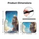 thumbnail image 5 of Fotbe Blue Sky Winged Cat Juego de 4 Tapetes para Auto con Estampado – Alfombrillas de Goma Reforzada, Diseño Antideslizante, Protección para Todo el Año – Vehículos, Autos, Camionetas y SUVs, 5 of 7