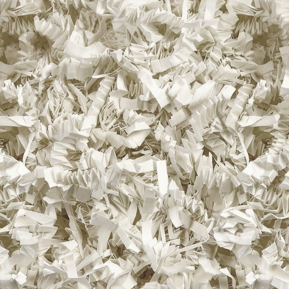 American Greetings White Tissue Shred for Gift Bags and Baskets (1.5 oz)