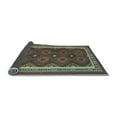 thumbnail image 2 of Ahgly Company Indoor Square Oriental Light Blue Traditional Area Rugs, 5' Square, 2 of 4