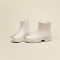 thumbnail image 2 of YOURDIARY Women's Short Rain Boots Fashion Waterproof Chelsea Boots For Ladies, 2 of 9