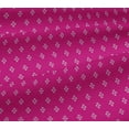 thumbnail image 5 of oneOone Viscose Jersey Fabric Plus Sign Kasuri Printed Craft Fabric BTY 60 Inch Wide, 5 of 5