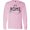 AD-Pink, variant on Inktastic It's Home- State of North Carolina Outline Distressed Text Long Sleeve T-Shirt