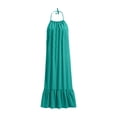 thumbnail image 5 of Awdenio Dresses for Women Casual Maxi Dresses Solid Backless Sleeveless Spaghetti Strap Loose Travel Beach Vacation Sundress, 5 of 6