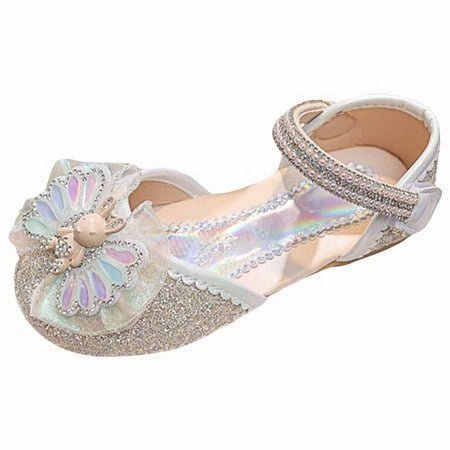 FhsagQ Shoes Kids Shoes Slippers Size 4 Girls Sandals Fashion New Pattern Cute Rabbit Diamond Decorative Flat Bottom Comfortable Princess Shoes Kids Shoes Slippers Size 2.5 White 21