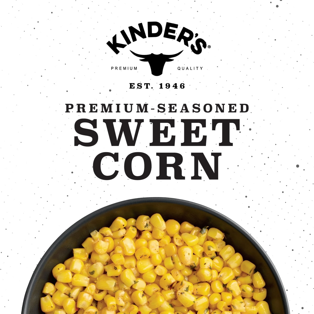 Kinder's Cowboy Butter Sweet Corn, 13.5 oz (Frozen)