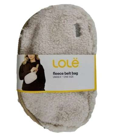 LOLË Convertible Belt Bag, Cross Body Design, Unisex, Black or Tan (Tan)