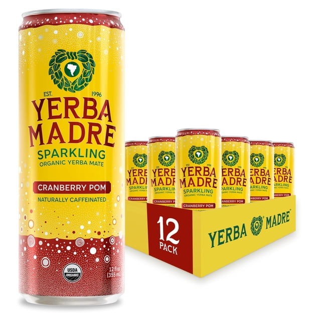 Yerba Mate Guayaki Yerba Madre Orgánica con Gas 355 ml
