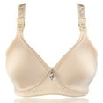 thumbnail image 3 of KBODIU Everyday Bras for Women, Plus Size Comfort Bras, Women's Ultimate Lift Wirefree Bras Lingerie Seamless OnePiece Elastic Comfort Cotton Vest Bras No Underwire, 3 of 3