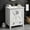 White 30", variant on Senfot 30 Inch Contemporary Bathroom Vanity with Ceramic Sink, Freestanding Vanity Cabinet with 2 Doors & Drawer, White