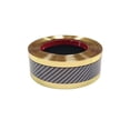 thumbnail image 1 of Rewenti Car Sticker Carbon Fiber Rubber DIY Door Sill Protector Guard Strip 3x100cm, 1 of 2