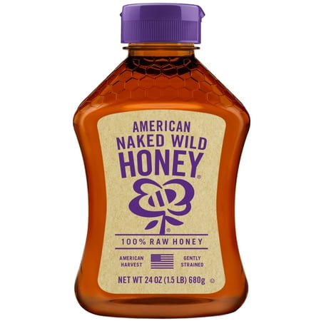 American Honey Whiskey - Naked Wild Honey, American Raw Honey, 24 oz