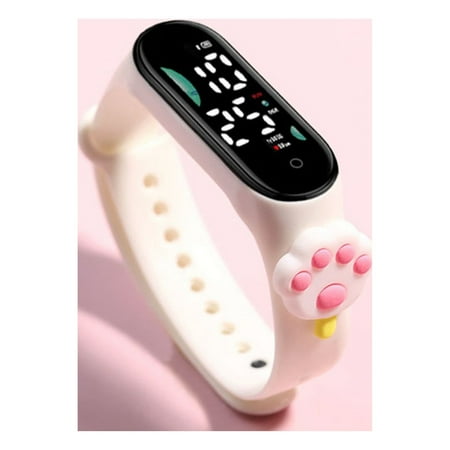Clearance Now! HIMIWAY Sweatshirt Dress Electronic Watches with Camera for Children Durable and Rugged Smartwatch for Outdoor Adventures LED Electronic Waterproof Watch