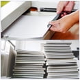 thumbnail image 6 of Uxcell 8mm(5/16") Plastic Spiral Binding Coils, 20 Pcs Binding Spirals 40 Sheet Capacity 3:1 Pitch Binding Spirals for Binding Paper Sheets, Transparent, 6 of 6