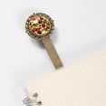 thumbnail image 3 of Thanksgiving acorns Lovable Lace Bookmark in Antique Bronze: a Must-Have Book Accessory for Readers!, 3 of 5