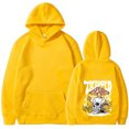 thumbnail image 1 of toraway Sweatshirt for Men Men's Drawstring Hooded Sweatshirt Letter Graphic Long Sleeve Drop Shoulder Street Pullover Tops S, 1 of 2