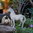 thumbnail image 2 of Clearance Outdoor Horse Statues with Solar Garden Light:Horse Garden Statues for Outside,Outdoor Figurine for Yard Art Lawn Ornaments Patio Balcony Home House - Birthday Gifts for Mom Dad, 2 of 6