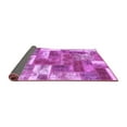 thumbnail image 2 of Ahgly Company Indoor Rectangle Patchwork Purple Transitional Area Rugs, 3' x 5', 2 of 4