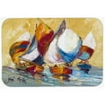 thumbnail image 2 of Caroline's Treasures Boat Race Kitchen/Bath Mat, 2 of 2