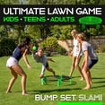 thumbnail image 4 of GoSports Slammo Outdoor Game Set - Beach Lawn Game Set - Includes 3 Balls, Carrying Case and Rules, 4 of 7