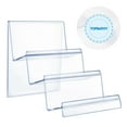 thumbnail image 4 of PTOOTP Acrylic Wallet Display Stand Organizer for Desktop, Clear Holder for Retail Store and Home Use, 4 of 7