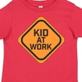 thumbnail image 4 of Inktastic Kid at Work Construction Sign Boys or Girls Toddler T-Shirt, 4 of 5